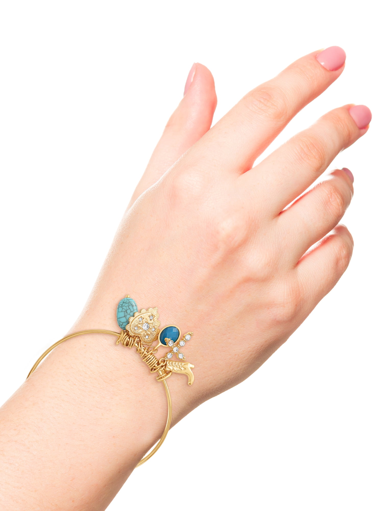 Jessica Simpson Women's Western Charm Bracelet