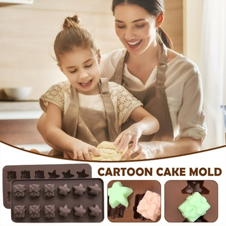 

Silicone Molds Christmas Soap Chocolate For Baking Molds Jelly Cane Candy Candy Bakeware Cake Mould ViLaViDe