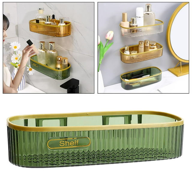 Estante multifuncional perfecl organizador de ducha rectangular