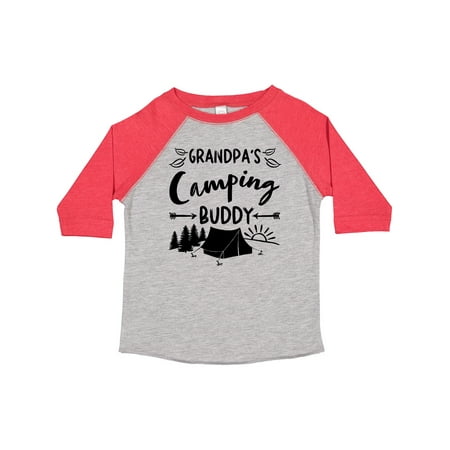 

Inktastic Grandpas Camping Buddy Gift Toddler Boy or Toddler Girl T-Shirt