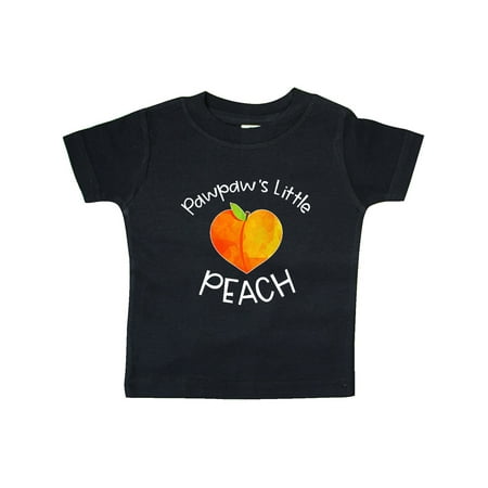 

Inktastic Pawpaw s Little Peach Cute Peach Heart Gift Baby Boy or Baby Girl T-Shirt