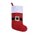 thumbnail image 6 of Christmas Stockings, Classic Holiday Xmas Stocking with Hanging Loop, Gift Bag for Fireplace Mantel, Tree and Family Holiday Decor, 6 of 7