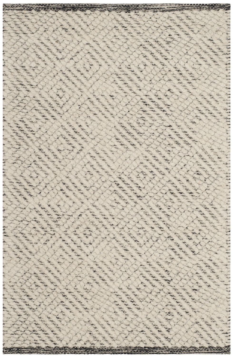 Safavieh Natura Eanna Geometric Area Rug, Ivory / Light Grey, 6' X 9'