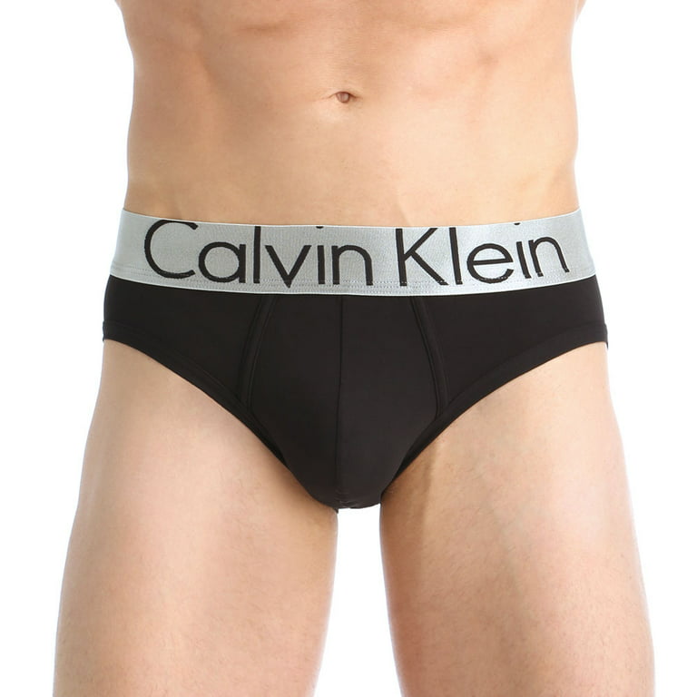 Calvin Klein NEW Gray Mens Size Medium M Steel Micro Hip Brief Underwear 