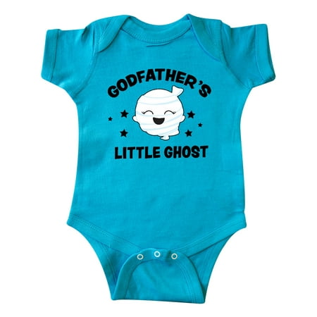 

Inktastic Cute Godfather s Little Ghost with Stars Gift Baby Girl Bodysuit