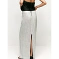 thumbnail image 6 of GXFC Women Sequins Maxi Skirts Slit High Waist Party Skirts, 6 of 9