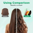 thumbnail image 6 of Mini Dual Purpose Curling Iron, Portable Mini Wave Hair Curling Iron Root Lifter and Volume Enhancer 2 in 1 Mini Curling Iron, Portable Travel Curling Wand for Short and All Hair Types (Blue), 6 of 8