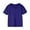 Dark Blue, variant on 2-12 Years Toddler Kids Boys Girls Summer Cotton T-shirt Soft Comfy Short Sleeve Tops Comfortable Solid Color Shirt Dark Blue