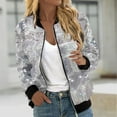 thumbnail image 2 of Birdeem Veste Décontractée Mode pour Femmes avec Poche et Fermeture Éclair, 2 of 5