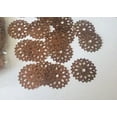 thumbnail image 2 of Craftbudyus 100Pcs X29Mm Brown Circle Design For Table Confetti/Craft, 2 of 2