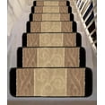 thumbnail image 1 of Gloria Non Slip Washable Indoor Stair Rug Mat Stair Treads Set of 7, 1 of 6