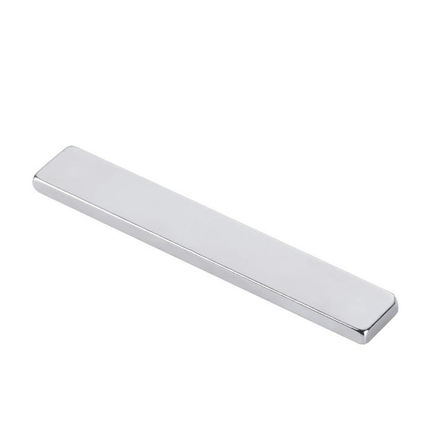 Adhesive-Backed Rectangular Strong Magnetic Patch, Rectangle Magnets 60 X 10 X 3 Mm with Branded Adhesive Tape Magnets with Extra Strong Adhesive Adhesive Film for Diy Kitchen Basement Building