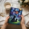 thumbnail image 3 of Happy New Year Scottish Terrier Family Cheer Winter Midnight Firework Spiral Bound Journal Scottie Dog Lover Gifts 5x7in Spiral Notebook - 02025, 3 of 5