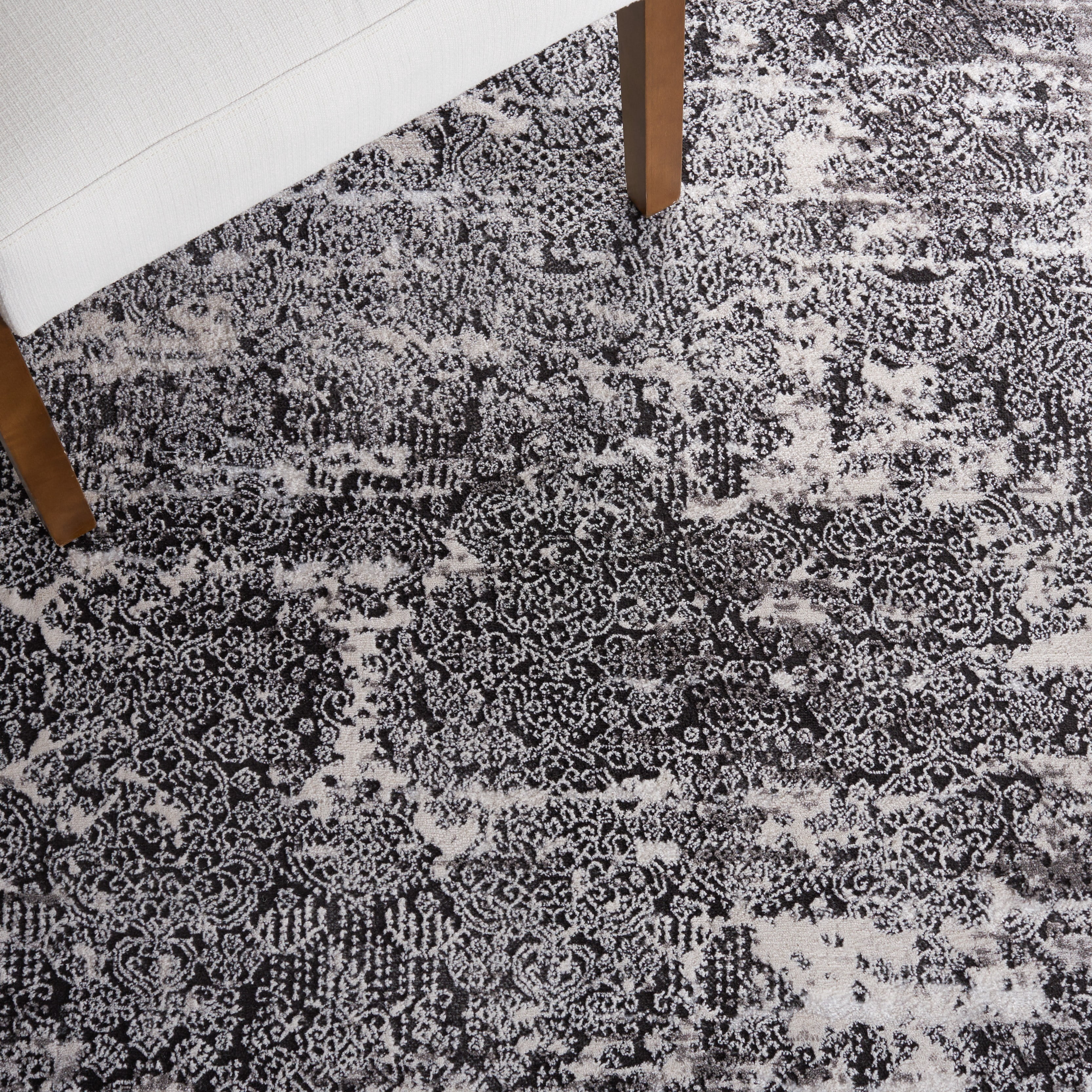 SAFAVIEH Amelia Lalit Abstract Area Rug, Gray/Charcoal, 5'5" x 7'7"