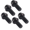 thumbnail image 1 of Crantillon de Roue Remplacement Crantillon de Roue pour - 5 Pcs M14x1.5mm Crantillon de Roue en Acier Inoxydable A0009908307 Compatible avec MercedesBenz A180 A200 W176, 1 of 8