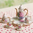thumbnail image 2 of 8Pcs/Set 1/6 Porcelain Dining Ware Teapot Dish Miniature Dolllhouse Accessories 8pcs/set, 2 of 6