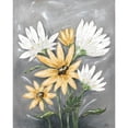 thumbnail image 3 of Reynolds, Jade 20x24 Black Modern Framed Museum Art Print Titled - Summer Daisies I, 3 of 5
