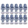 thumbnail image 1 of Shisuyan Pièces de Rechange pour Porte de Douche Couleurs Assorties 12 Pcs 4,3 Po Design Professionnel, 1 of 8