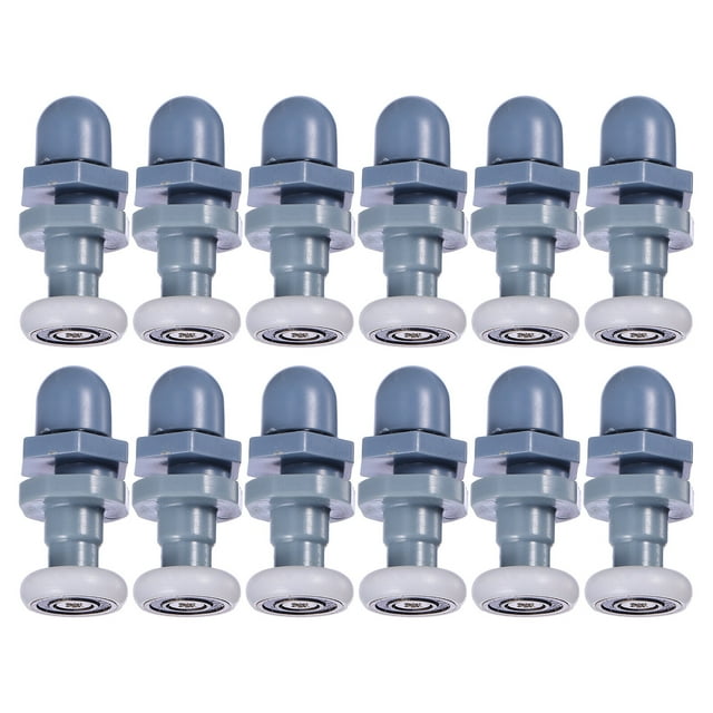 Shisuyan Pièces de Rechange pour Porte de Douche Couleurs Assorties 12 Pcs 4,3 Po Design Professionnel