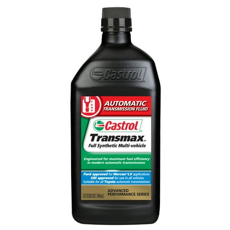 Castrol TRANSMAX Multi-Vehicle Full Synthetic Automatic Transmission Fluid, 1