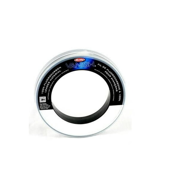 Berkley VLMC60-15 Vanish Fluorocarbon Leader 60lb 30yd Wrist Spool Clear