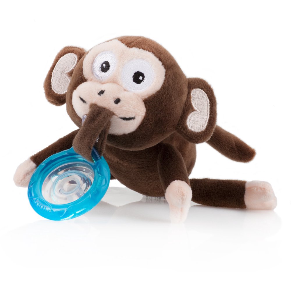 Nuby™ Plush Snoozie Pacifier Holder (Monkey) Case Pack of 12 Walmart