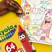 Crayola Crayons with Sharpener, 64 Ct, Back to School Supplies, Classroom Must Haves for Teachers, Arts and Crafts, Coloring Gift for Kids, Ages 4, 5, 6, 7