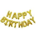 thumbnail image 2 of KALOR Globos de Feliz Cumpleaños de 16 pulgadas, Globos de Oro, Banner de Papel de Alumini Kalor KALOR, 2 of 2