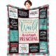 thumbnail image 1 of LHSHID Principal Gifts for Women Best Principal Gifts Gifts for Principal Appreciation Principal Retirement Gift for Women School Principals Day Gift Blanket 60x80in, 1 of 6