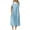 Light Blue, variant on Efsteb Women's Dresses Solid Color Square Neck Sleeveless Casual Dresses Adjustable Strappy Dress Beach Dresses with Pockets (Khaki,S)
