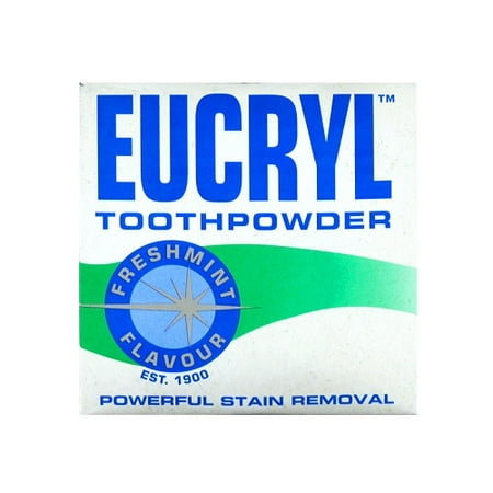 Eucryl Smokers Tooth Powder Freshmint Flavour (50g) - Pack of