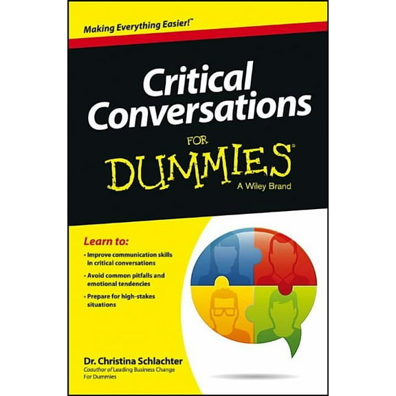 For Dummies Critical Conversations For Dummies, (Paperback)