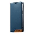 thumbnail image 2 of Dierfeng Leather For Samsung Galaxy S26 FE 5G Wallet Case RFID Blocking, With Card Holder Magnetic Clasp Kickstand Folio Case,Blue,For Galaxy S26 FE 5G, 2 of 8