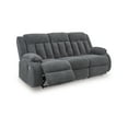 thumbnail image 3 of Signature Design by Ashley Free Wake Gray Power Reclining Sofa, 3 of 9