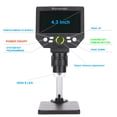 thumbnail image 2 of G1000 Digital Electron Microscope 4.3 Inch Large Base LCD Display 8MP 1-1000X Continuous Amplification Magnifier, 2 of 6