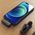 thumbnail image 4 of Mistaha Microphone Cravate Sans Fil à Réduction de Bruit, Mini Micro Portable à Pince, Micro à Revers Omnidirectionnel 360°, Type-C/IOS, 4 of 8