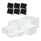 thumbnail image 2 of 6 cajas de acrílico para exhibir alimentos, cajas de almacenamiento anidadas para escritorio, elevadores de cubos para pasteles, manualidades, fiestas, 2 of 9