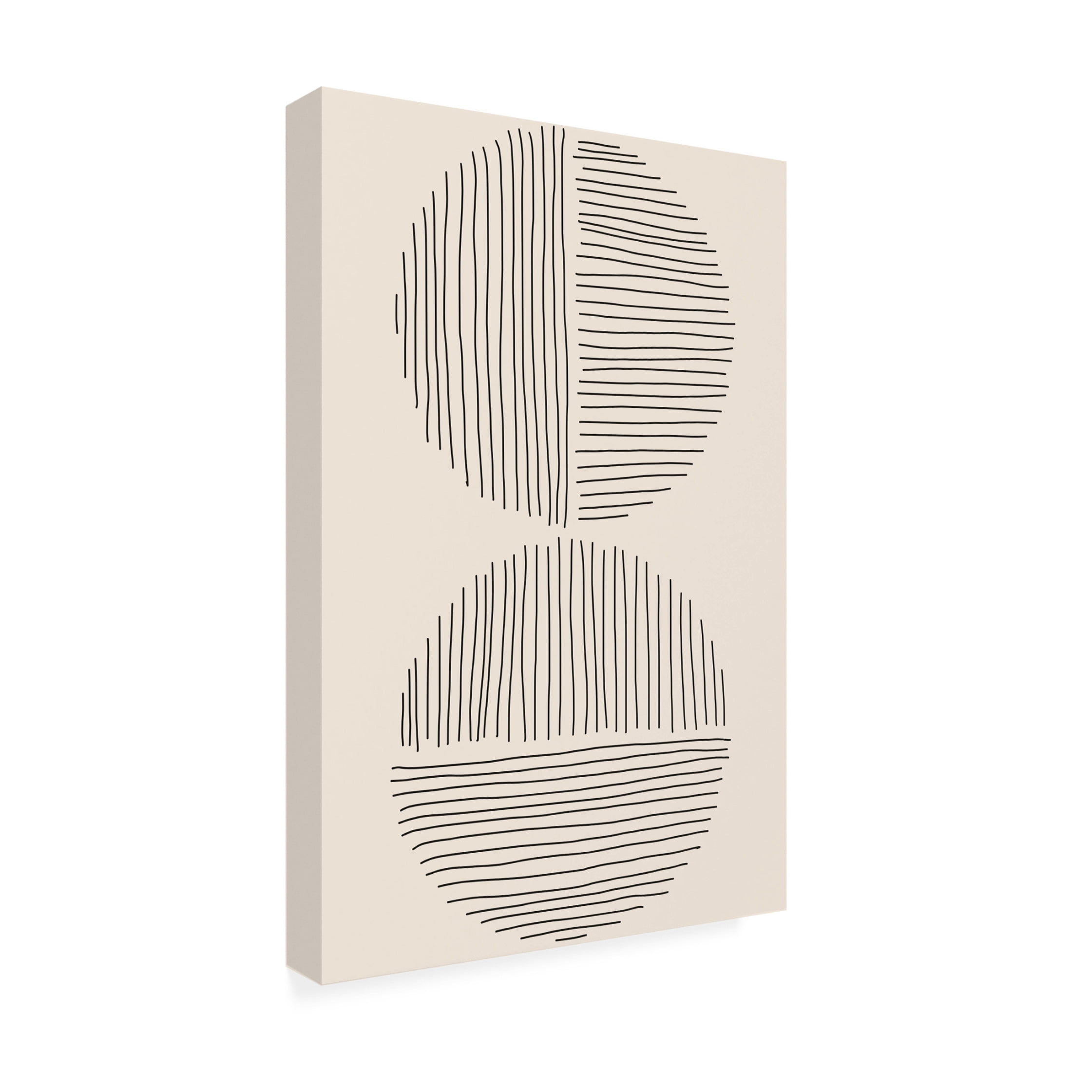 Trademark Fine Art jay stanley Minimal Circle Series 3 Canvas Wall Art