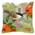 thumbnail image 1 of Carolines Treasures ASAD0699PW1414 Coal Tits Apple Picker Canvas Decorative Pillow, 1 of 4