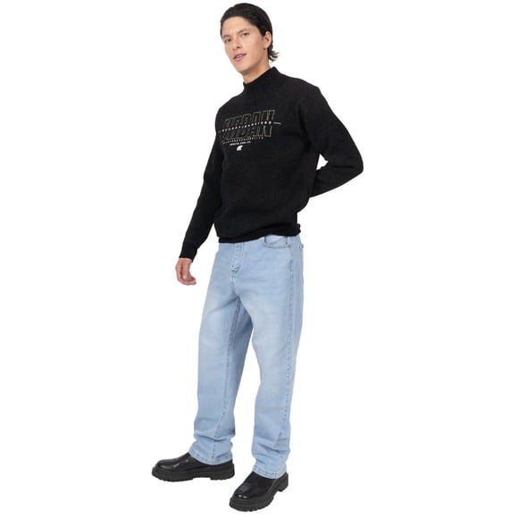 Jeans Baggy Para Hombre con Cinco Bolsillos Quarry