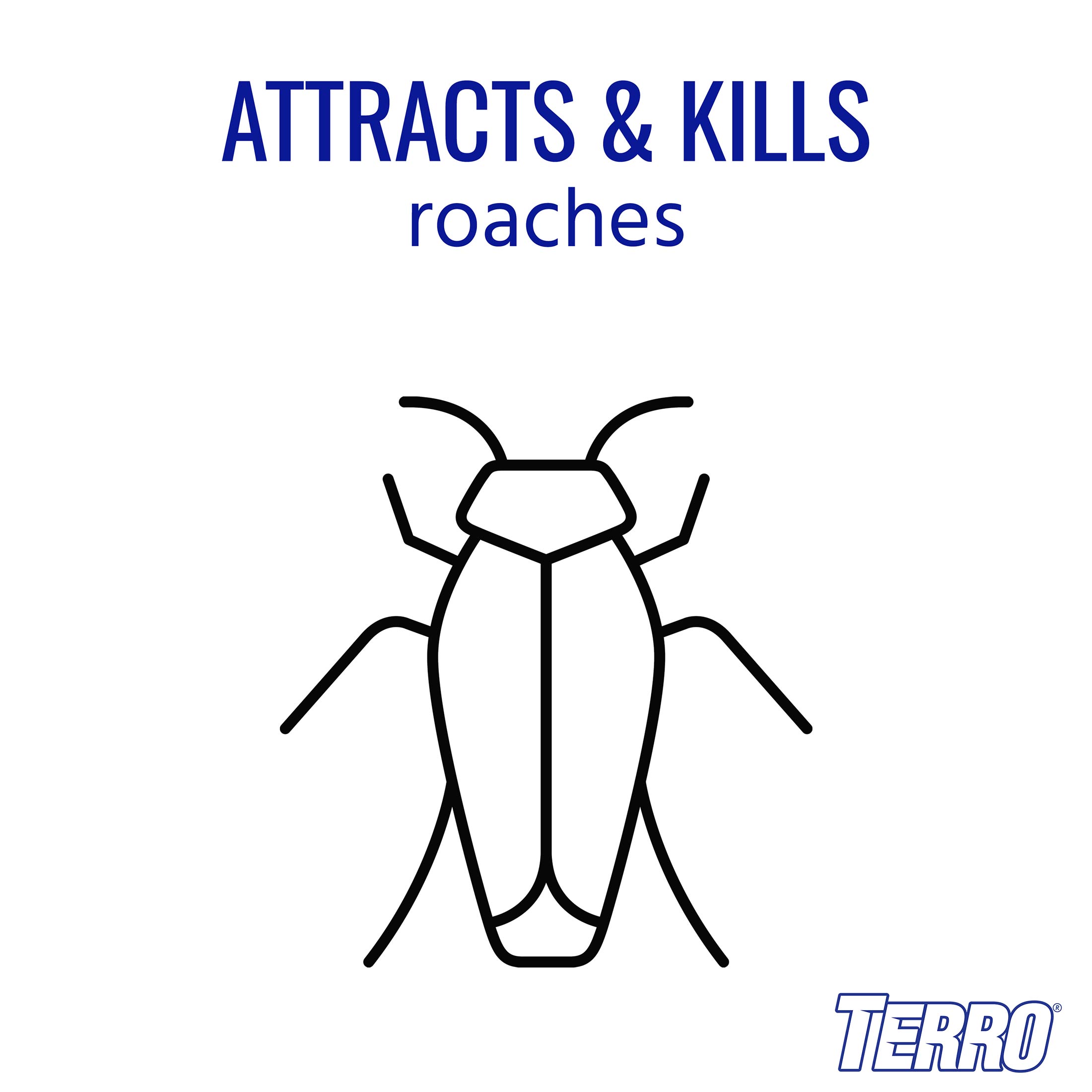 TERRO Multi-Surface Roach Baits, 6 Pack - image 2 of 13