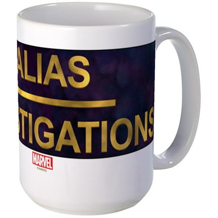 

CafePress - Jessica Jones Alias Investigations Logo Mug Mugs - 15 oz Ceramic Large Mug