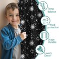thumbnail image 3 of Blackout Kids Curtains,Black Sun Moon Star Pattern Childrens Insulated Curtains Set Of 2,Bedroom Essentials,Toddler Room Decor 42x84in(106x213cm), 3 of 5