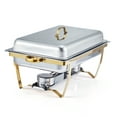 thumbnail image 2 of GloryStar Stainless Steel Hot Pot Buffet Server with Lid, Thickened Square Induction Cooker Pot, Food Heater for Home or Buffet Use, 2 of 8