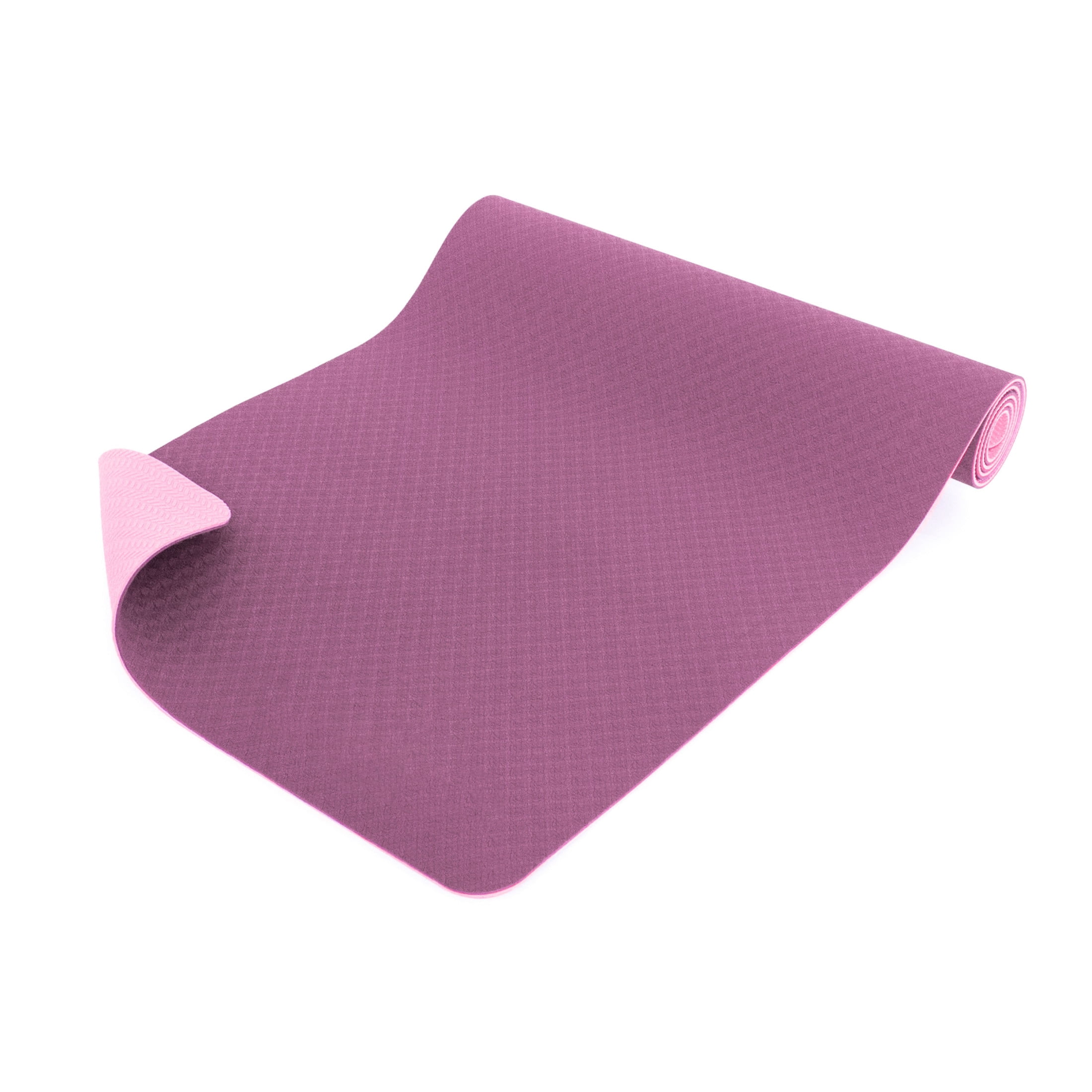 ProsourceFit Natura TPE Yoga Mat ¼-in Thick, 72-inch Long, Reversible