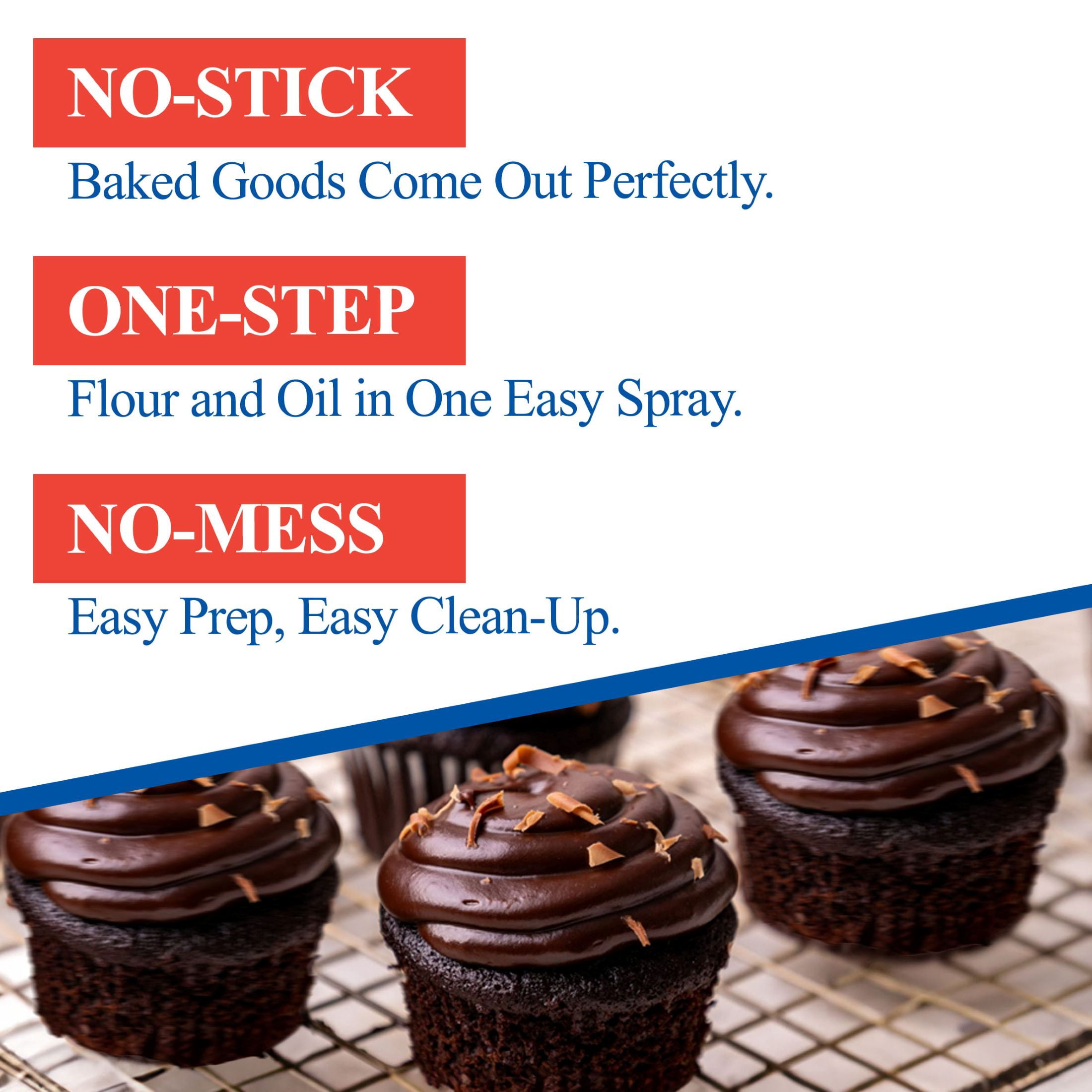 Baker's Joy Baking Spray, The Original No-Stick Baking Spray with Flour, 5 oz. Can