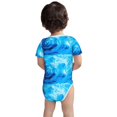thumbnail image 5 of Daiia Blue Shell Printed Unisex-Baby Short Sleeve Onesies Bodysuits Baby Climbing Clothes Soft and Comfortable Romper with Expandable Shoulder Design-2 Years, 5 of 8