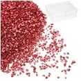 thumbnail image 1 of Unique Bargains 50g Crushed Glass Chips 1-3mm, Red, 1 of 5