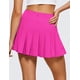 thumbnail image 2 of Falda CRZ YOGA Plisada de Cintura Alta para Tenis y Golf Morada, 2 of 4