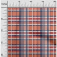 thumbnail image 1 of oneOone Silk Tabby Fabric Madras Check Print Sewing Fabric BTY 42 Inch Wide, 1 of 3
